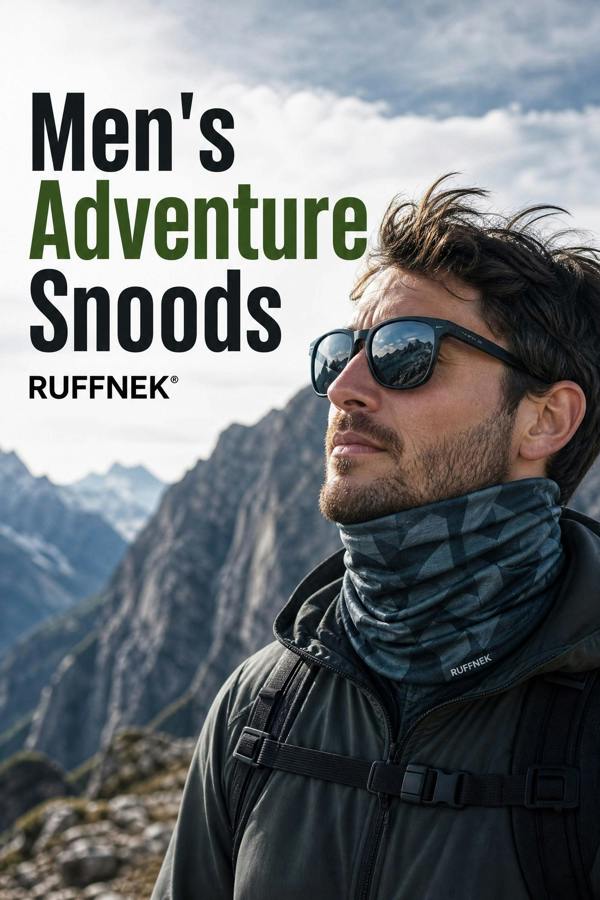 RUFFNEK Urban Geometric Neck Gaiter Snood | RUFFNEK®