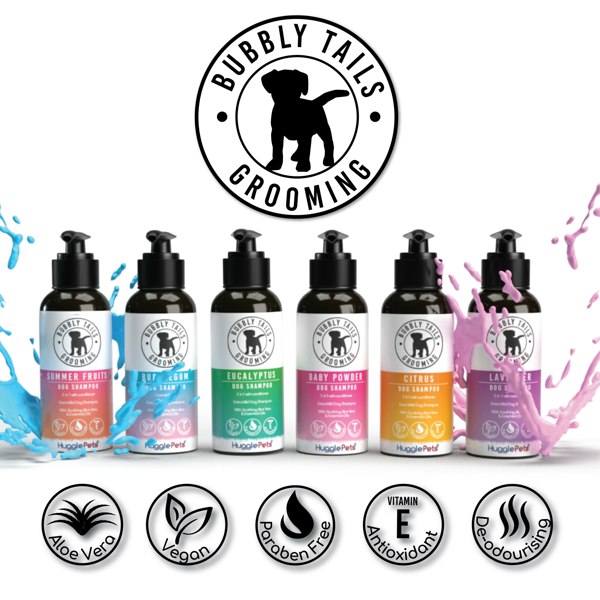 HugglePets Bubbly Tails Dog Shampoo