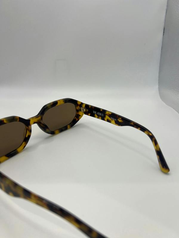 The Attico Tortoiseshell Linda Farrow Edition Irene Sunglasses