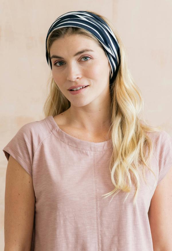 Lily & Me Multiband Navy / Ecru Stripe