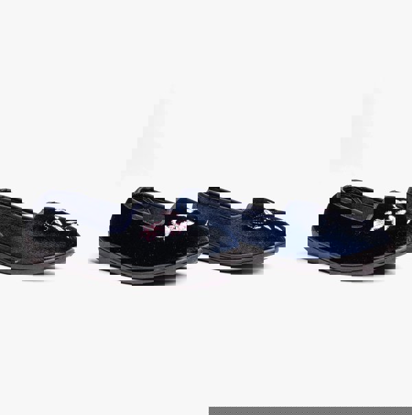 Dr Keller VERA Womens Ballerina Slippers Navy