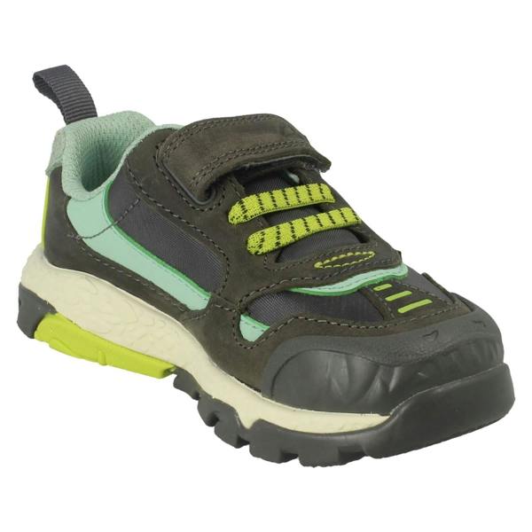 Clarks Boys Clarks Casual Trainer Shoes Steggy 2 Park