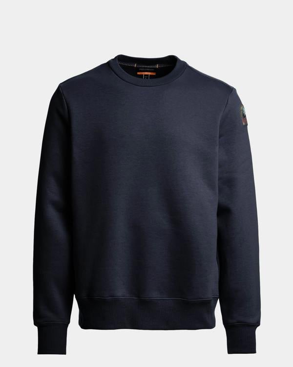 Parajumpers K2 Mens Sweatshirt - Blue Navy 316, front