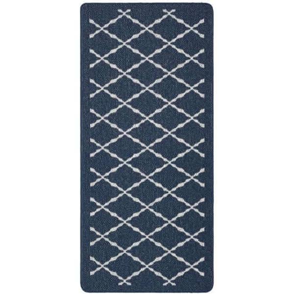 The Rugs Durable Washable Mats & Runners with Diamond Design