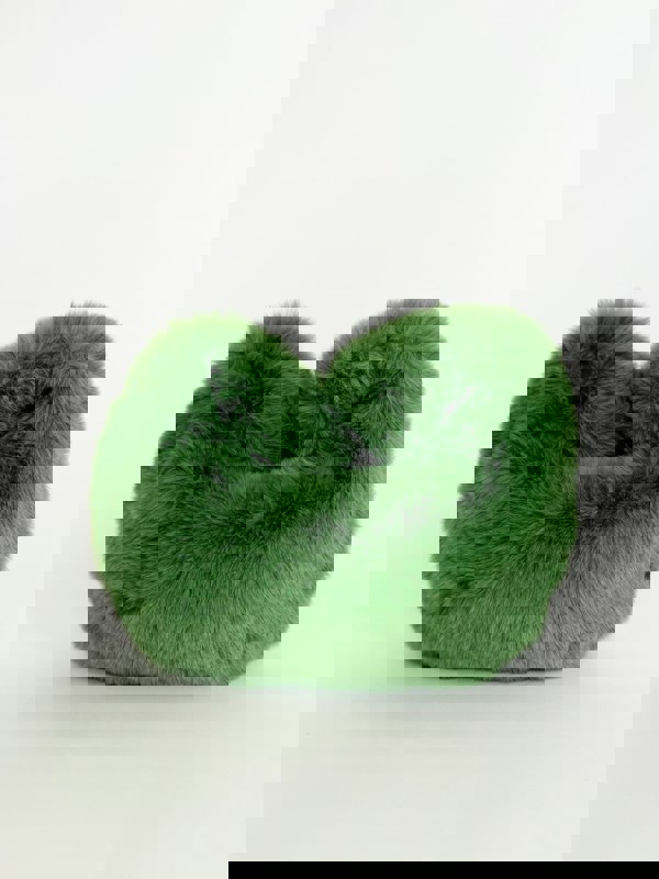 SVNX Faux Fur Soft Grab bag in Green