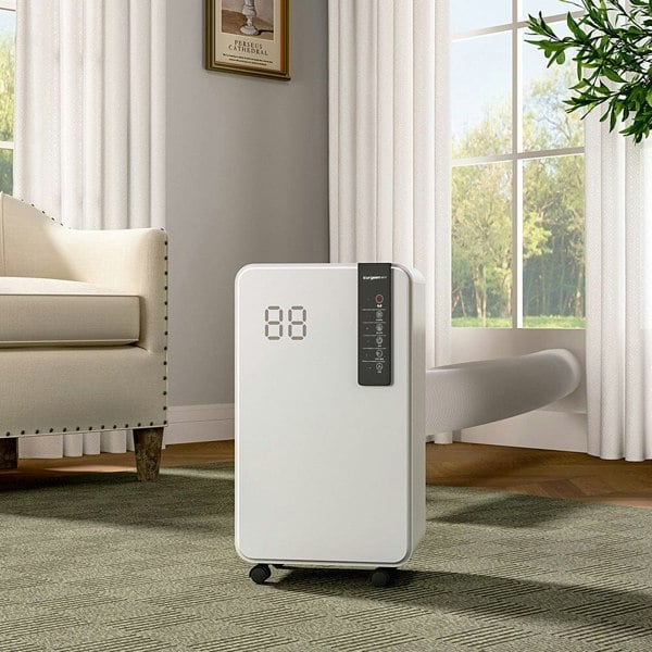 WiFi 16L LED Screen Display Dehumidifier with Wheels Dehumidifiers Living and Home