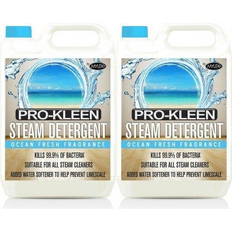 ProKleen Pro-Kleen Steam Mop Detergent - Ocean Fresh Fragrance, High Concentrate Cleaning Solution with Built in Water Softener 5L
