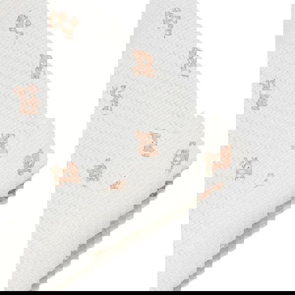 Mini Cuddles Baby Boys Teddy Print 3pc Essentials Gift Set, Multicolour