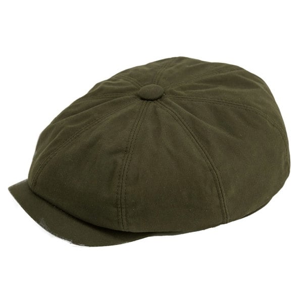 Gamble & Gunn 'Huntsman' Waxed Cotton 8 Panel Cap