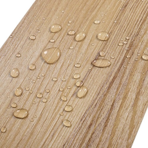 PVC Wooden Self-adhesive Laminate Flooring Planks for Home Decor Living and Home