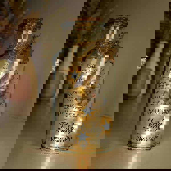 Personalised Memento Company Personalised Pet Memorial Photo Upload LED Light Up Jar