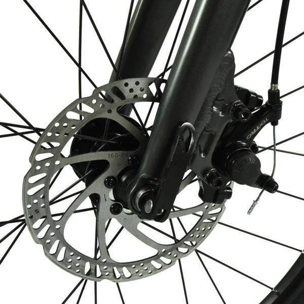 HOY Pentland 24in Kids Bike, 8 Speed - Black/Gold