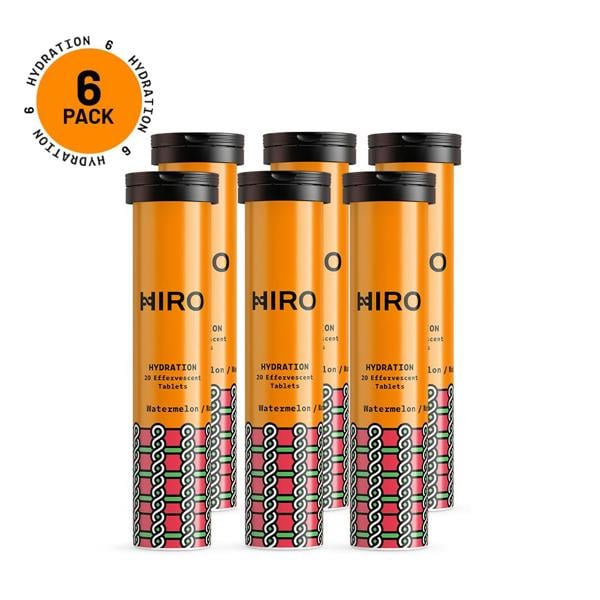 HIRO Hydration Tablets - Watermelon (6 Pack)