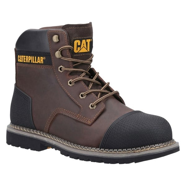 Caterpillar Powerplant S3 Safety Mens Boots - Brown