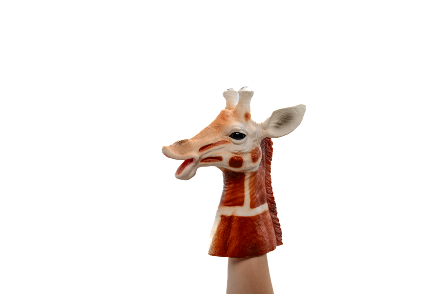 Wildthings Wild Thingz Giraffe Hand Puppet