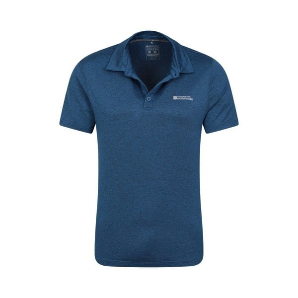 Mountain Warehouse Mens Deuce IsoCool Polo Shirt - Dark Blue