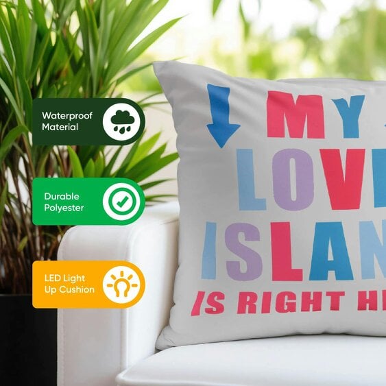 Gardenwize Pack of 2 My Love Island Cushion Covers