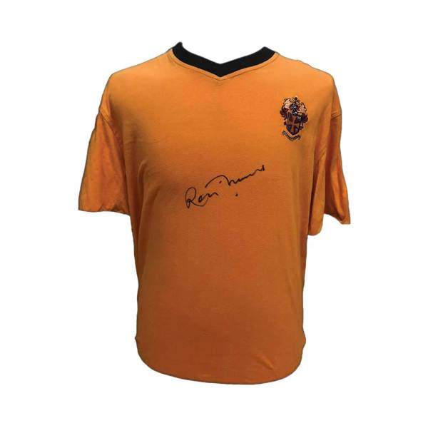 Unbranded Ron Flowers signed Wolves shirt — Unframed