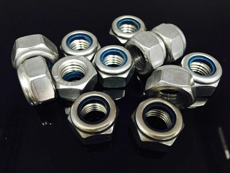 Fixaball Metric Hex Nyloc Nut A2 304 Stainless Steel T-Type DIN 985
