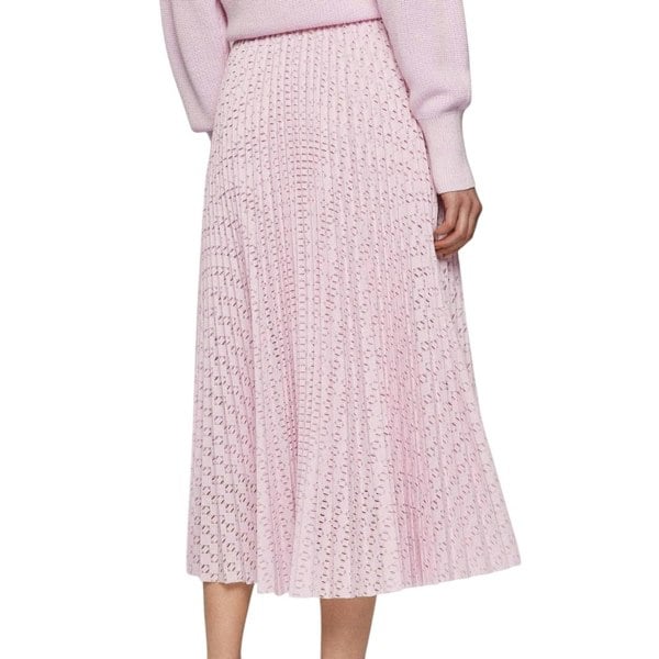 Boss Womens/Ladies Veplica Midi Skirt - Pink