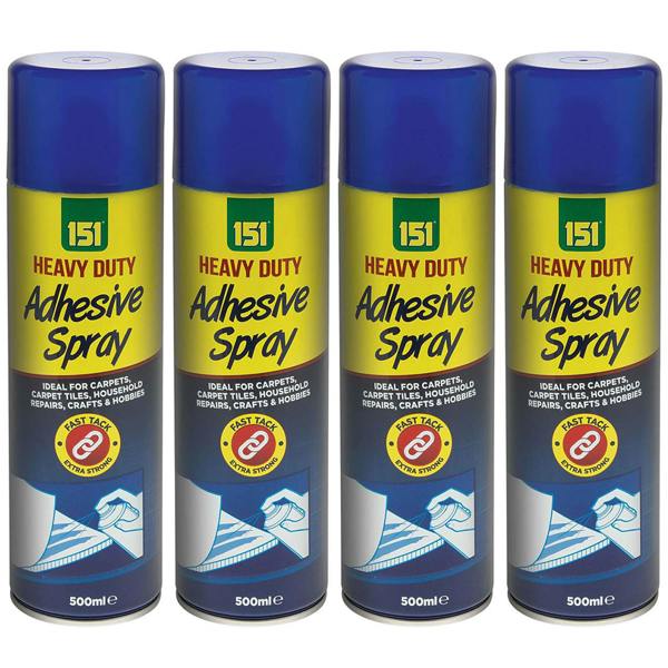 151 4X Multipurpose Adhesive Glue Spray 500ml