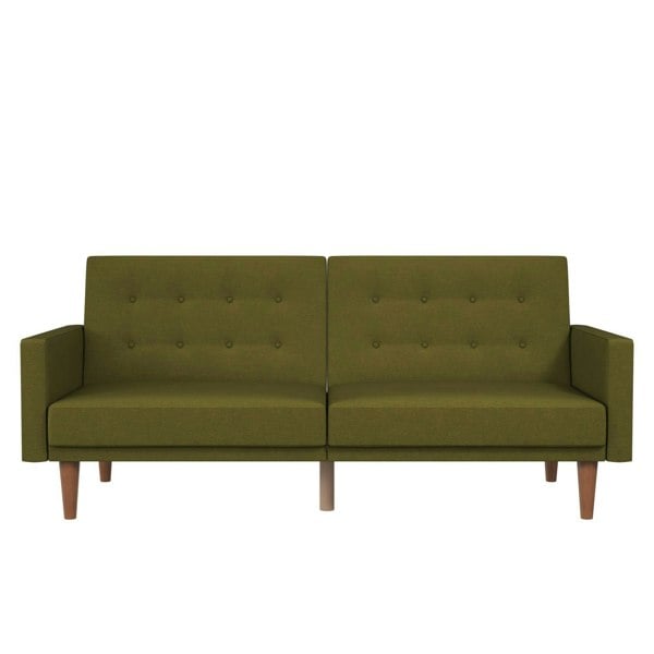 Dorel Home Wimberly Sofa Bed in Fabric Green