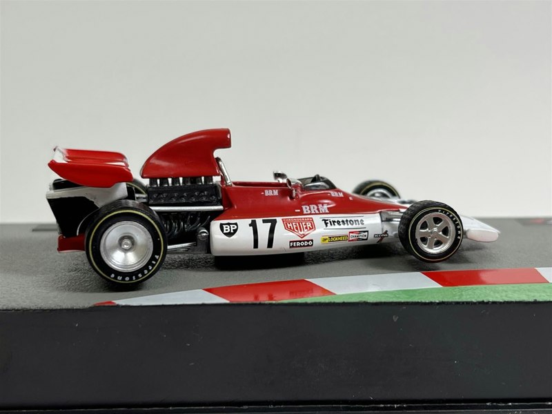 F1 Collection Jean Pierre Beltoise BRM P160B 1972 Monaco Grand Prix 1:43 Scale