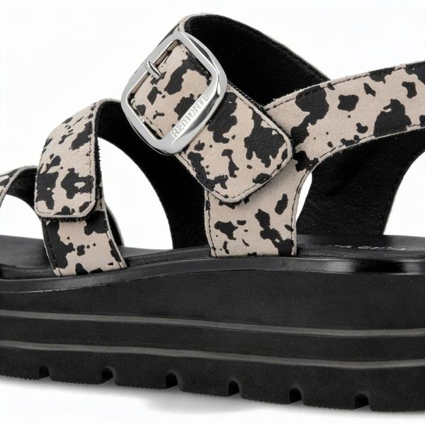 Remonte D3N50 Ankle Strap Sandals   in  Multicoloured