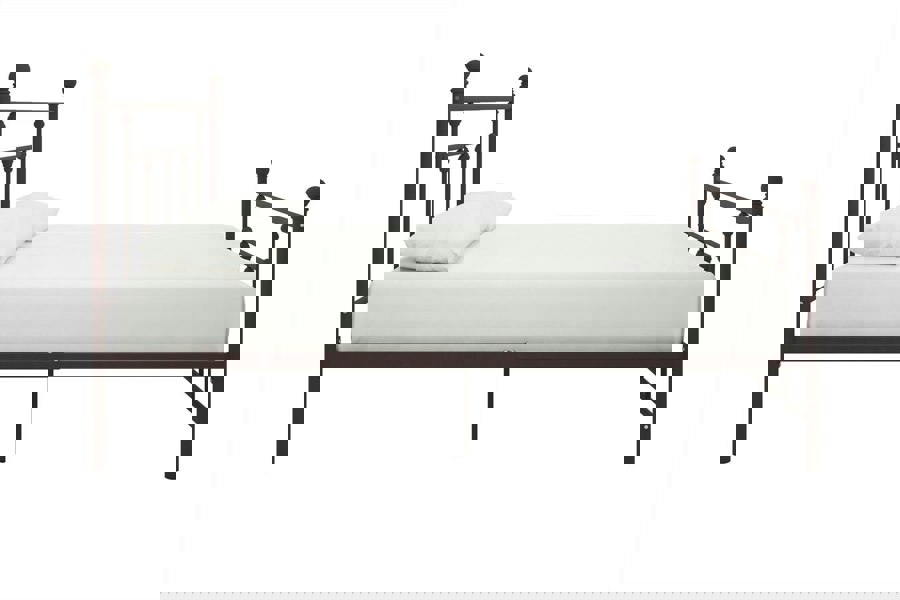 Dorel Home Manila Metal Bed Bronze Look - Double