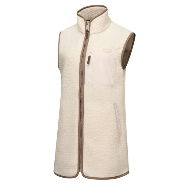 Regatta Womens/Ladies Borg Longline Body Warmer - Light Vanilla/Mocha - 
