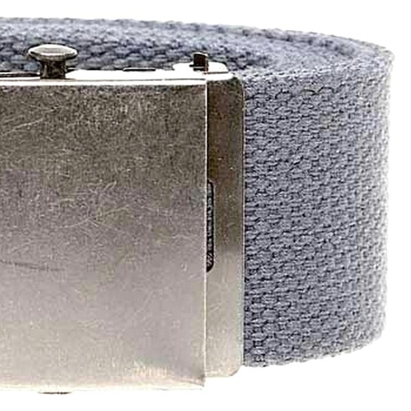 Duke Mens D555 Edward Webbing Waist Belt - Charcoal