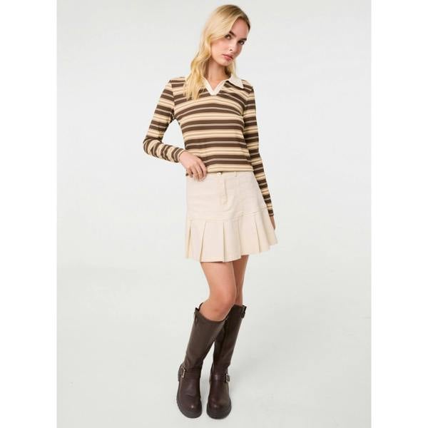 Pink Vanilla Stripe Rugby Top