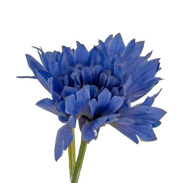 Hill Interiors Cornflower  Artificial Plant - Blue - 