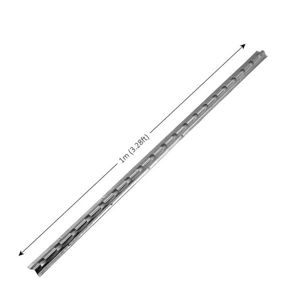 Nicoman PVC Strip Curtain Hook-On Rail 1m