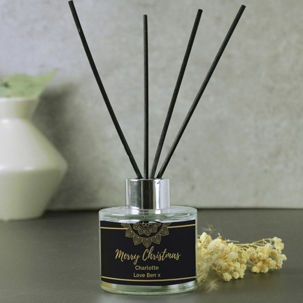 Personalised Memento Company Personalised Gold Mandala Reed Diffuser