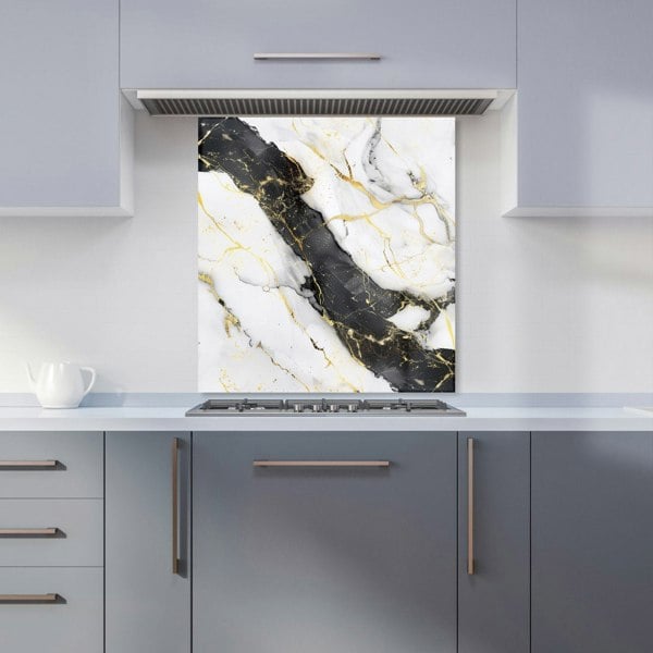 Warren Reed - Designer Flecks Of Gold Marble Effect Kitchen Splashback