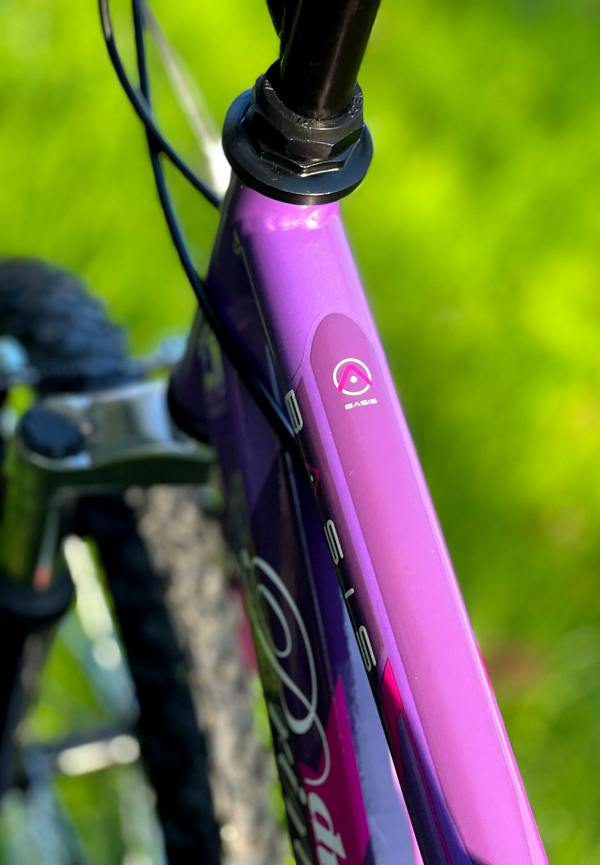 Basis Bikes Basis Princess 20" Girls Full Suspension Mountain Bike - Pearl Purple/Pink