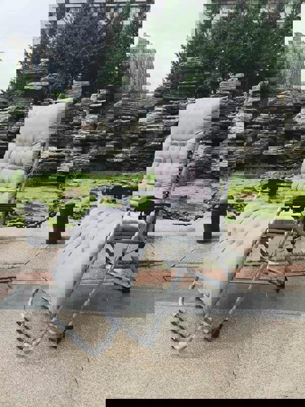 Smart Living Zero Gravity Chair with Cushion & Pillow - Grey