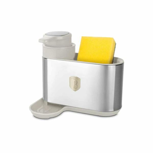 Soap Dispenser, 2-in-1 with Sponge Holder | Sahara Collection | Berlinger Haus BH8931