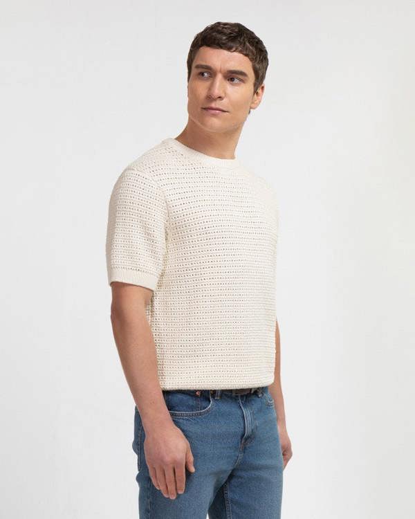 Steel & Jelly Angel - Chunky Knit Sweater T-Shirt