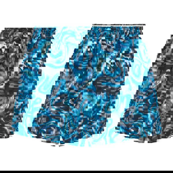 Animal Childrens/Kids Jed Marble Swirl Boardshorts - Dark Blue - 