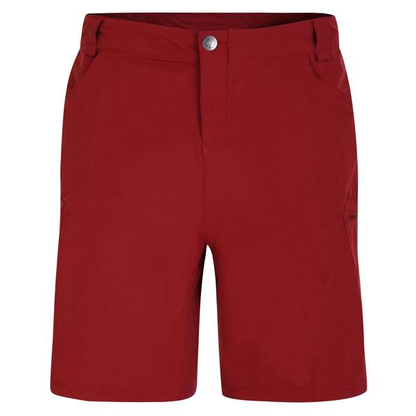 Dare 2B Mens Tuned In II Multi Pocket Walking Shorts - Syrah Red