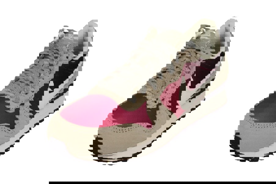 Nike Internationalist GS Trainers 814435  015 - Wolf Grey White Purple Dynasty 015 - Photo 0