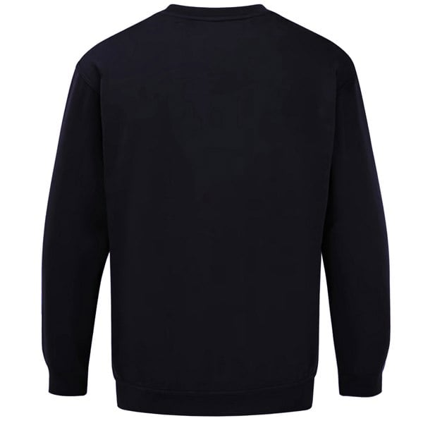 Duke Mens D555 Sweat Rockford Crew Neck Kingsize Jumper - Black