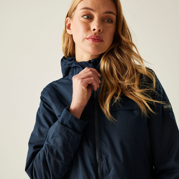 Regatta Womens/Ladies Romine II Waterproof Jacket - Navy Marl