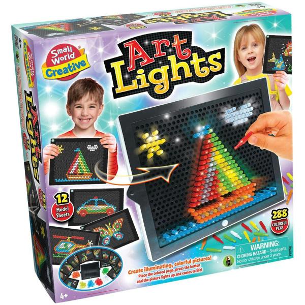 Small World Toys Creativbe Art Lights Kit - Black