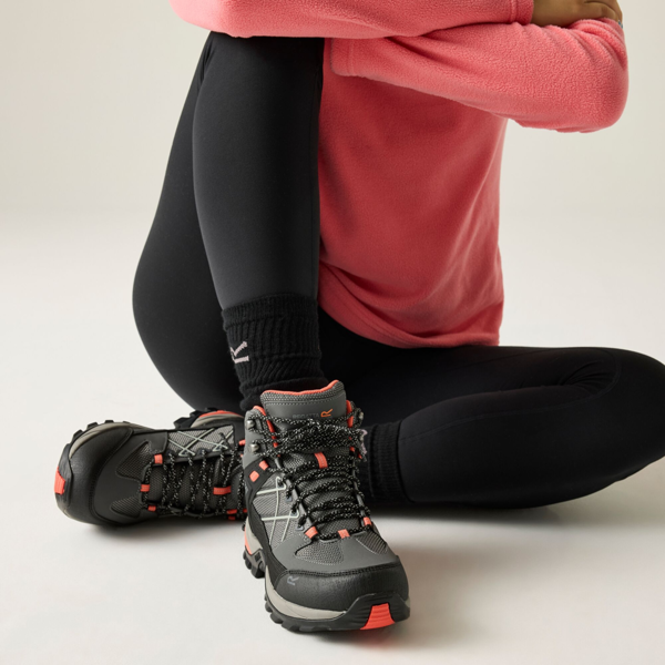 Regatta Women's Samaris III Walking Boots - Dark Steel/Satsuma