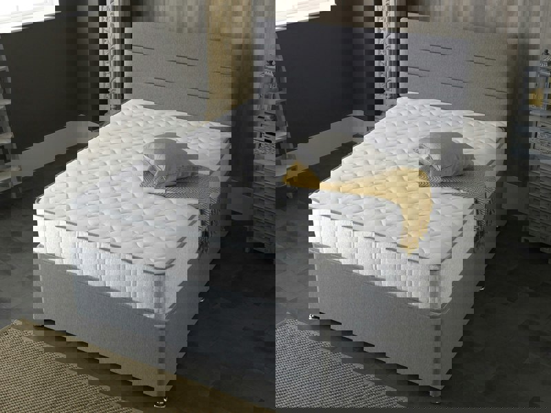 Starlight Beds Victoria White Castle Hybrid Mattress - Plush Comfort, Durable Design