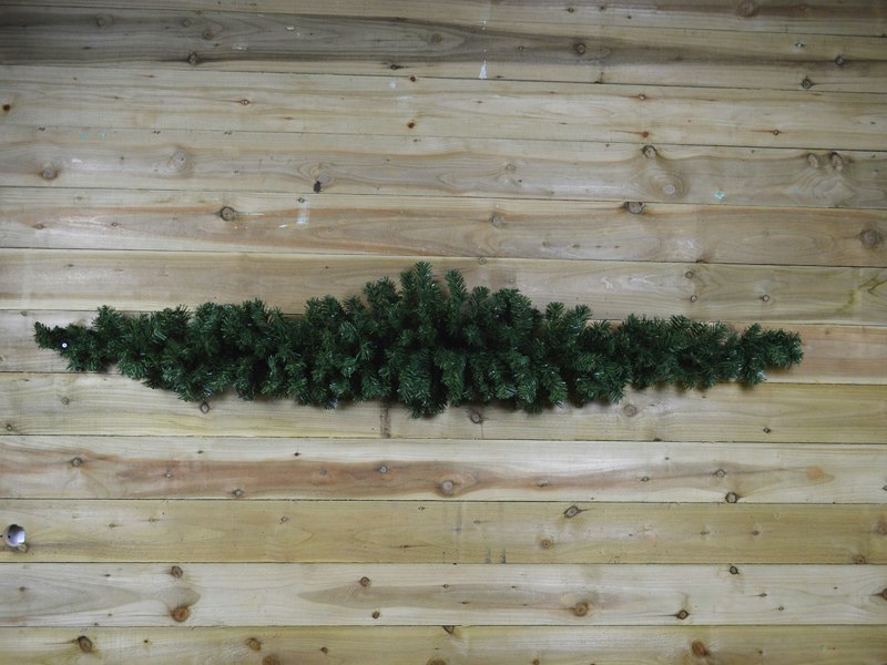Samuel Alexander 1.8m Plain Green Imperial Pine Christmas Swag Garland Decoration