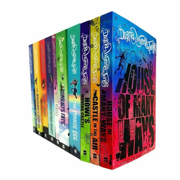 Chrestomanci Series & Howl's Moving Castle Series By Diana Wynne Jones 10 Books Collection Set